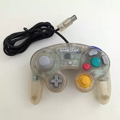 FIRM Genuine Authentic Nintendo GameCube Clear Transparent Controller Skeleton • $189