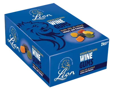 Lion Wine Gums Full 2kg Traditional Sweets Gift Box • £19.99