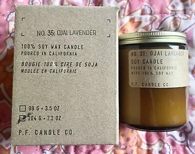 NEW P.F. Candle Co. Ojai Lavender 7.2oz Soy Wax Mens Home Scent Relax California • $19.99