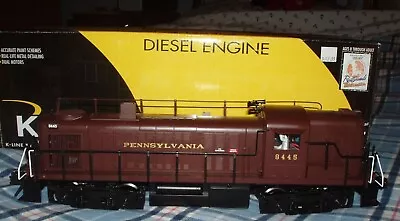 KLINE/KLINE By LIONEL PRR ALCO RS-3 Diesel W/TMCC 'Hammerhead' 3 Rail O-gauge • $375