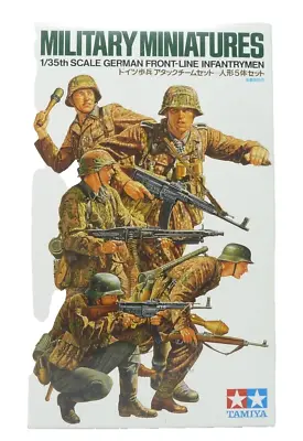 Tamiya 1:35 German Front - Line Infantrymen # 35196 • £9.99