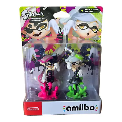 $99.99 • Buy Splatoon 2 Marie & Callie 'Squid Sisters' Amiibo For Nintendo Switch - New 🐙