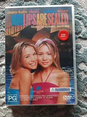 OUR LIPS ARE SEALED Mary-Kate & Ashley Olsen TWINS Genuine REGION 4 DVD RARE OOP • £24.97