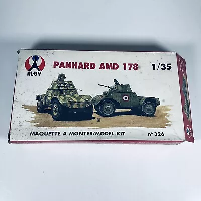 ALBY Models British Panhard AMD 178 WW2 1/35 Model Kit #326 (BOX DAMAGE) • $40