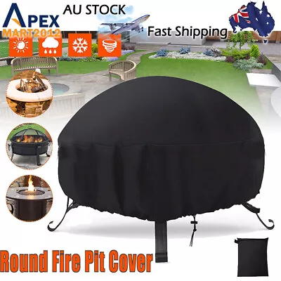 77x58cm Patio Kettle Round Garden Waterproof Barbecue Protector BBQ Grill Cover • $18.99