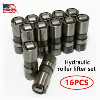 16PCS Roller Lifters For HL-2148 SBC V8 350 LS1 LT1 Fit For Chevy GM Hydraulic • $77.99