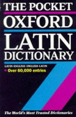 £2.89 • Buy The Pocket Oxford Latin Dictionary, , Used; Good Book