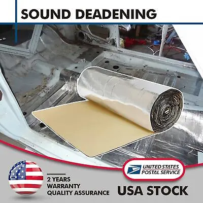 80 X39  Sound Deadening Automotive Insulation Heat Barrier Noise Proof Deadener • $31.56