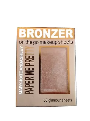 NEW Lot Of 5 Mary Kate And Ashley Paper Me Pretty Bronzer Sheets In Sunkissed • $14.99