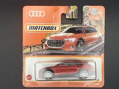 Matchbox Short Card Audi E-Tron Red New Colour For 2024. Combine Postage • £4.99