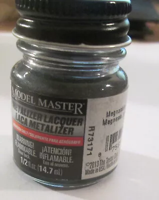 Testors Model Master Magnesium Metalizer 1/2 Oz. Airbrush Paint • $16