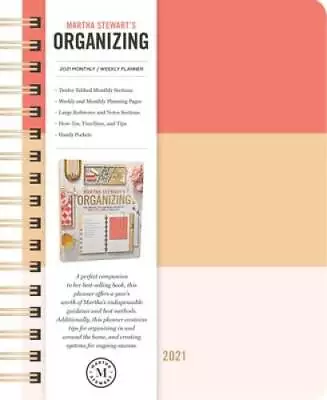 Martha Stewarts Organizing 2021 MonthlyWeekly Planner Calendar - VERY GOOD • $22.88