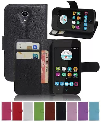 Wallet Leather Flip Case Cover Telstra 4GX Smart / Optus ZTE ZIP Genuine AuStock • $6.89