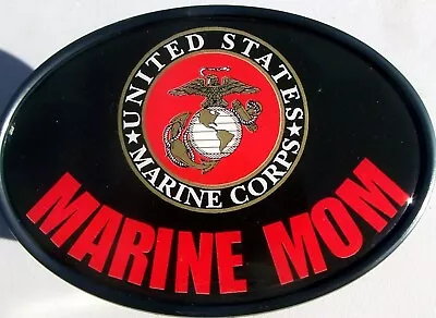 USMC EGA US Marine Corps Marine MOM 2  Hitch Receiver Cover USA Made Free Ship • $16.99