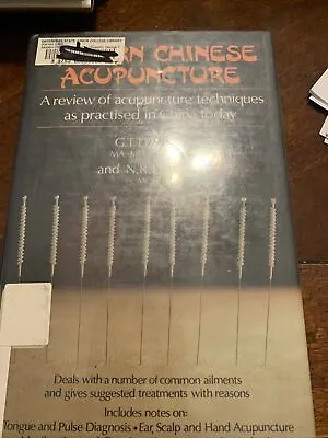 Modern Chinese Acupuncture By G.T. Lewith N.R. Lewith • $21.25