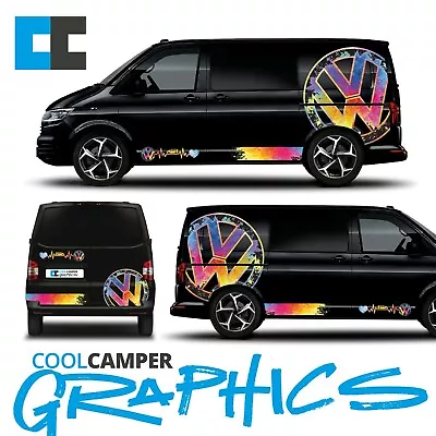 Vw Volkswagen T4 T5 T6 Camper Paint Special Edition Full Van Set Graphic Decal • £256.75