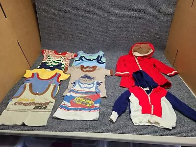 VTG Kids Clothes Lot Of 12 Buster Brown Sears Hanes Toddler Mix 80s Shirts Coats • $57