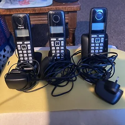 Set Of 3 Gigaset Landline Phones • £25