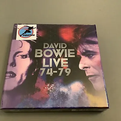 Live 1974-1979 By David Bowie (4XCDBOX SET 2021) NEW AND SEALED. G1 • £17.99