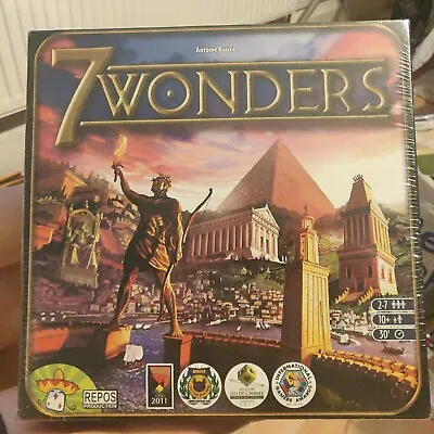 Repos Production 7 Wonders Board Game - NEW & SEALED • £19