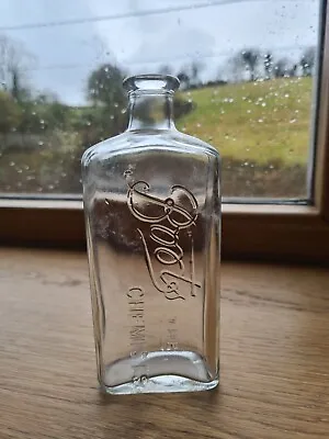 £1.99 • Buy  Boots The Chemist Glass Bottle Possibly Victorian, Not Chipped Or Cracked