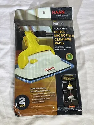 Haan MF-2 Ultra Microfiber Cleaning Pads Fits FS 20 30 50 Includes 2 Pads • $9.03