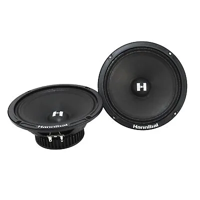 Deaf Bonce Hannibal Pair Of 6.5  4 Ohm 160W Max Mid-Range Speakers HM-6E • $29.90