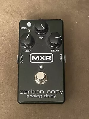 MXR CarbonCopy Delay Guitar Effect Pedal • $70