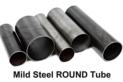 £6.60 • Buy Xx Mild Steel ROUND Tube 76.1mm - 150mm Diameter - 12 Popular Pre Cut Lengths