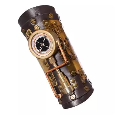 Steampunk Arm Sleeve Cuff Wrist Guard Arm Bracer For Cosplay Carnival Theme • $47.89