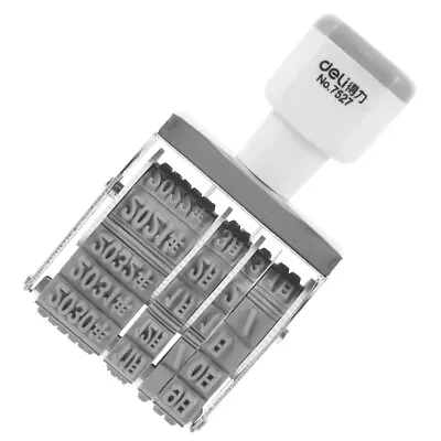 Date Stamp Handheld Date Stamper Multi-use Date Stamp Small Date Rolling Stamp • £7.98