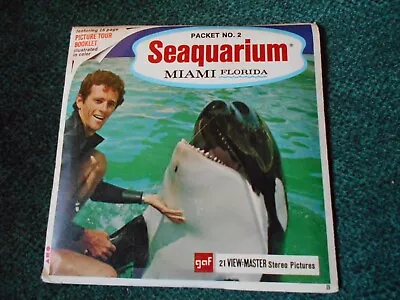 GAF---Viewmaster Reels Set---Seaquarium Miami Florida • $2.95