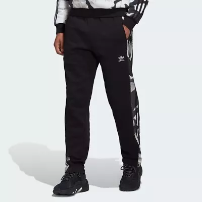 Adidas Mens Camo Series Sweat Joggers / Black Camo / RRP £63 • £22