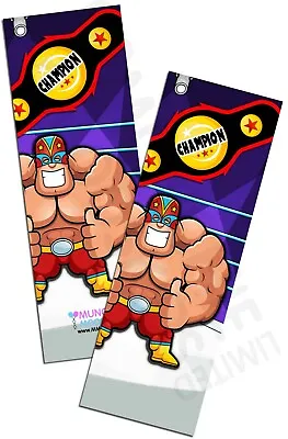 £5.76 • Buy Wrestling Bookmarks Book Reading School WWE Party Bag Fillers Pack Sizes 6 - 48