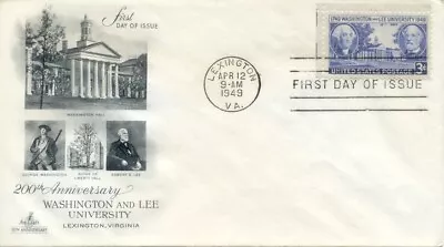 Stamps +++ USA: 1949 Washington-Lee University FDCx3 Unaddressed  AUST POST FREE • $10