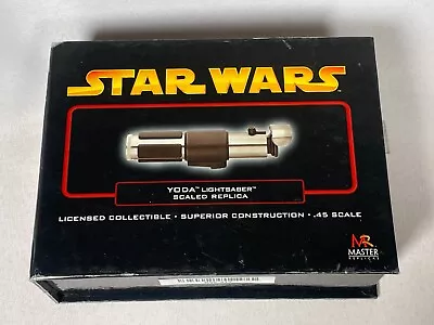 Yoda Lightsaber .45 Scale STAR WARS Master Replicas SW-317 • $79.99