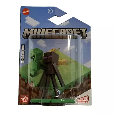 Minecraft Enderman Micro Collection 3  Mini Figure Mattel Mojang • $9.99