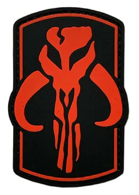 Boba Mandalorian Bounty Hunter Patch [3D-PVC-HookFastener -MB11] • $7.99