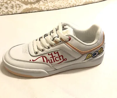 Von Dutch  AMPUTEE Left Shoe Womens Size 7 NEW Sample Arcade ￼￼White Leather • $24.99