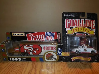 $75 • Buy  1  1993 S.f. 49ers 1 1995  49ers Team Truck 1 Ertl Boppers  Car