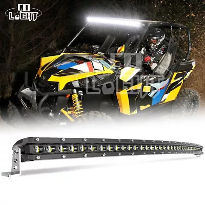 Roof 50'' 52inch LED Light Bar Combo Truck Driving Offroad Curved Straight UTV • $85.04