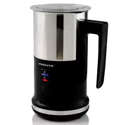 Ovente Portable Electric Stainless Steel Milk Frother And Steamer Black FR1208B • $32.68