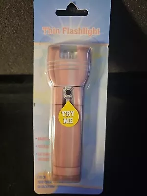 Thin Flat Magnetic LED Pocket Flashlight Refrigerator Magnet (Random Colors) • $3.20