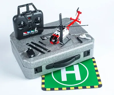 Rage RC Hero-Copter 4 Blade RTF Helicopter Coast Guard W/carry Case RGR6050 • $109.99