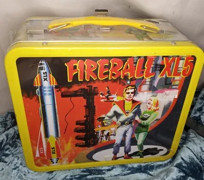 Retro 1998 Fireball XL5 Metal Lunchbox By G Whiz! Vivid Colors! Nos Shrinkwraped • $55