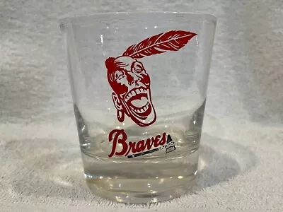 VERY RARE 1950's Milwaukee Braves 3 1/4 Inch Hi-Ball Glass Hank Aaron MINT!! • $74.99