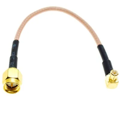 $4.09 • Buy RG316 SMA MALE To MCX Male Right Angle RF Pigtail Cable RF Coaxial Connector