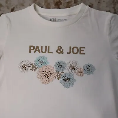 Paul & Joe X Uniqlo Flower Graphic Tee XS T Shirt Women's  • $13.90