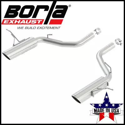$744.29 • Buy Borla S-Type Axle-Back Exhaust System Fits 2012-2014 Jeep Grand Cherokee 6.4L