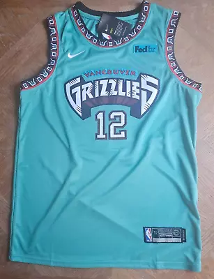 Ja Morant Vancouver Memphis Grizzllies Throwback Teal OG Jersey XL Size 52 🏀🔥 • $31